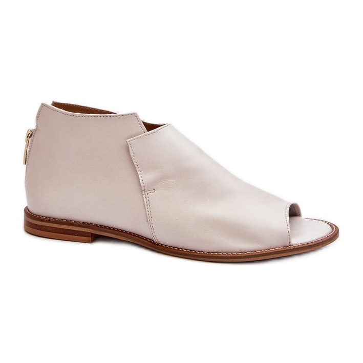Sandalias Mujer Piel Laura Messi 2443 blanco