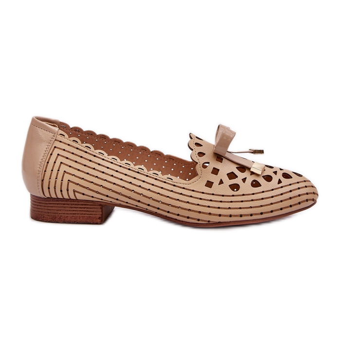 Jezzi Bailarinas de Mujer Caladas Lazo Beige Nestavia Jezzi Bailarinas de Mujer Caladas Lazo Beige Nestavia