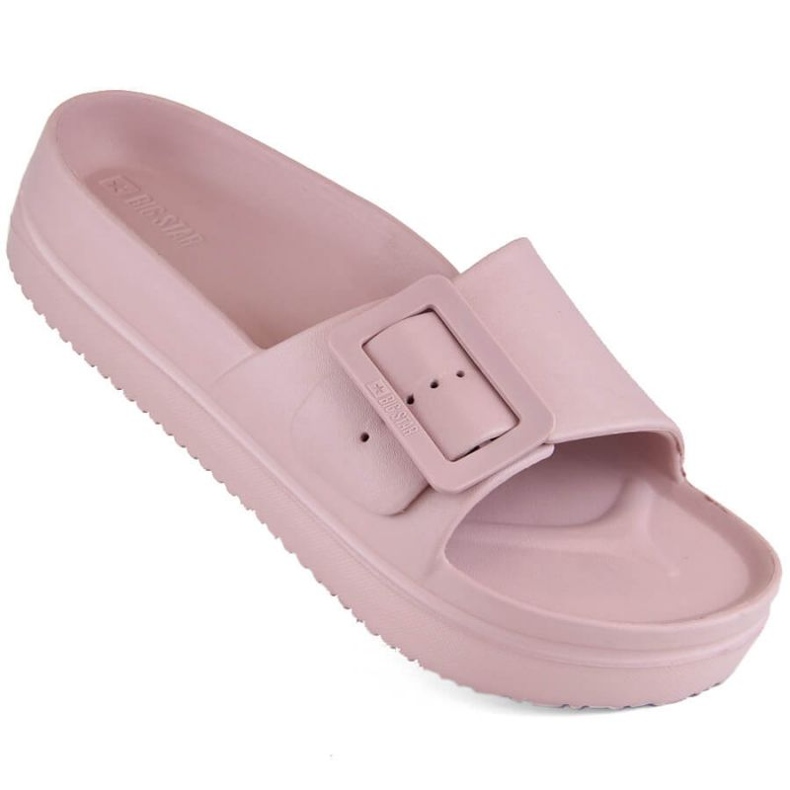 Chanclas de plataforma Big Star W INT1969A rosa rosado