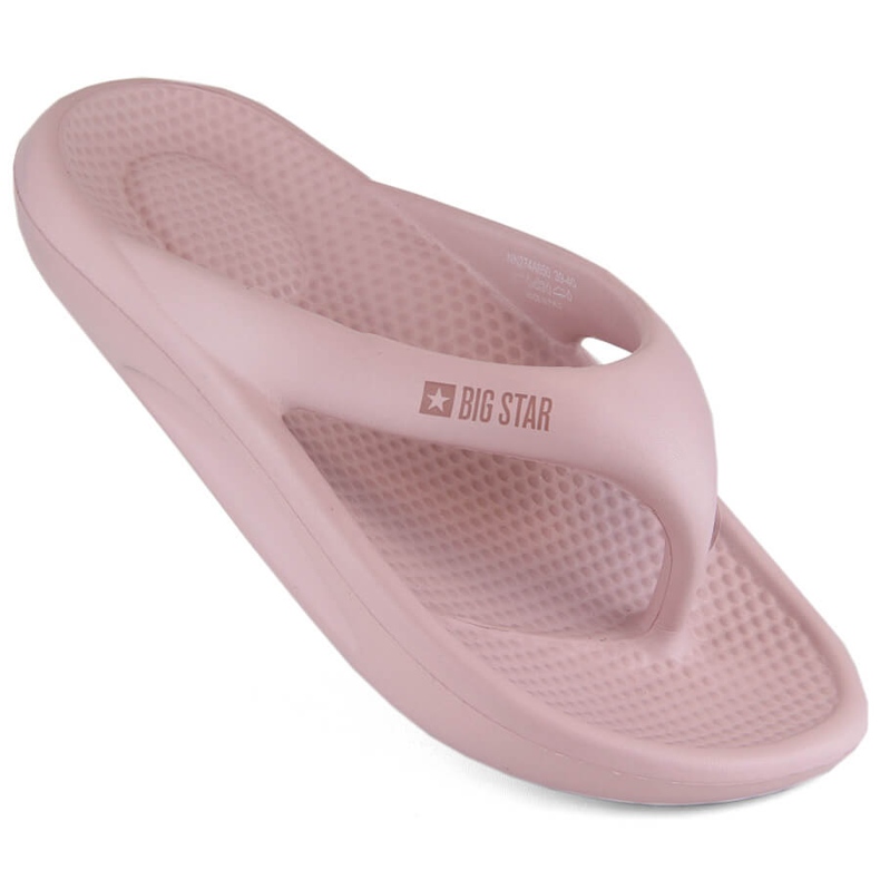 Chanclas mujer rosa Big Star NN274A650 rosado