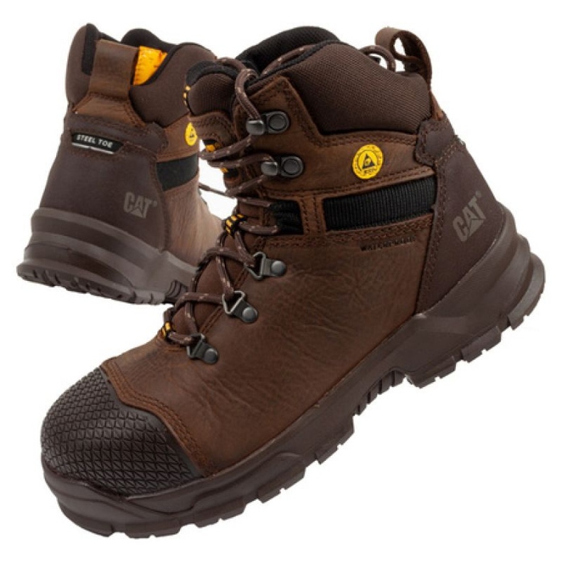 Zapatos Caterpillar S3 Sra Hro Wr P725172 marrón