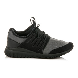 Adidas Tubular Radial J negro gris
