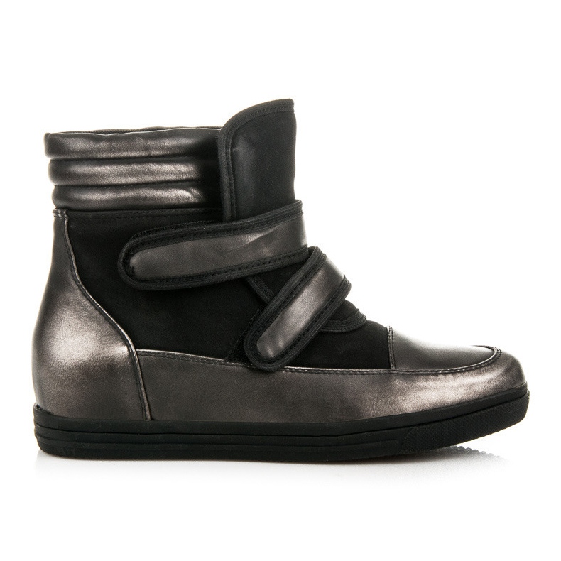 Show It zapatillas de deporte de alto brillo gris