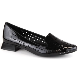 M.Daszyński W SAN31A zapatos de charol negro