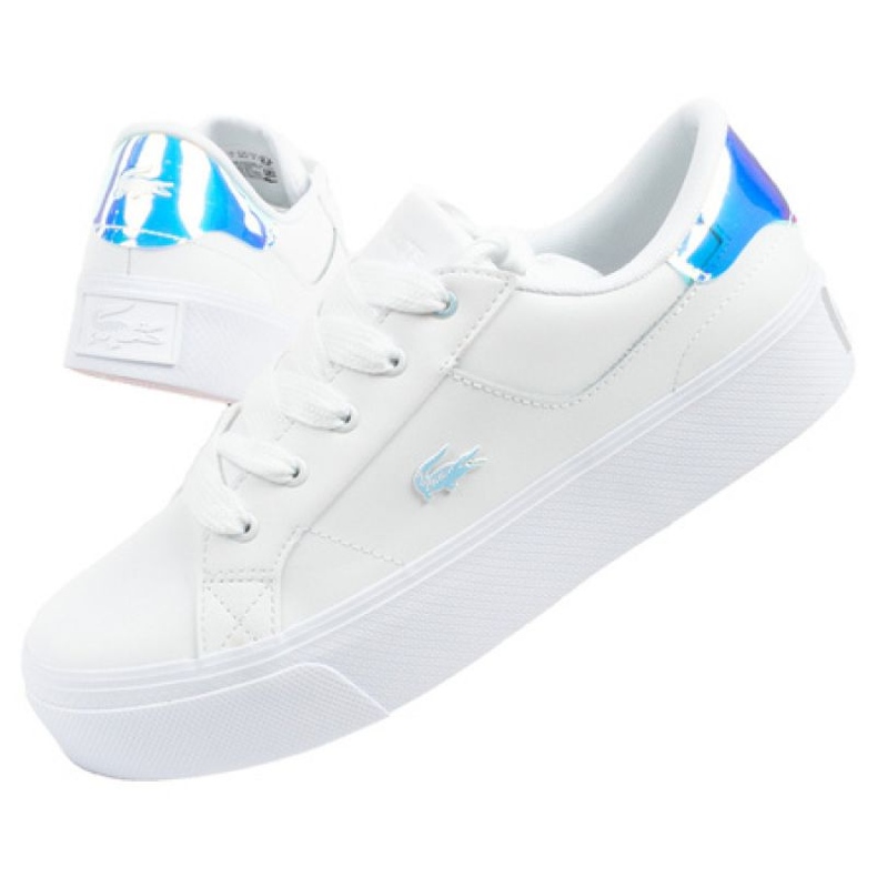 Zapatos Lacoste Ziane Plataforma 041Y9 blanco