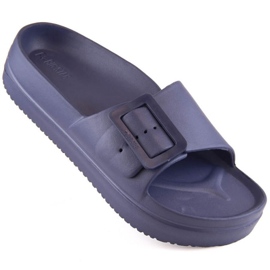 Chanclas con plataforma Big Star INT1967 azul marino