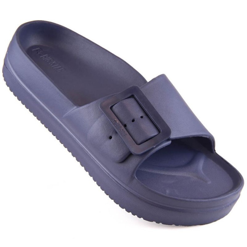 Chanclas con plataforma Big Star INT1967 azul marino
