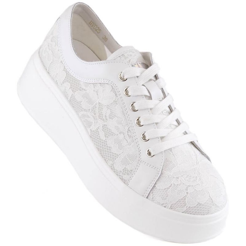 S.Barski W OLI246A Zapatos con plataforma blanco