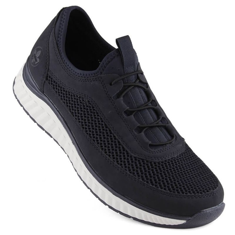 Zapatos cómodos Rieker M RKR657 azul marino
