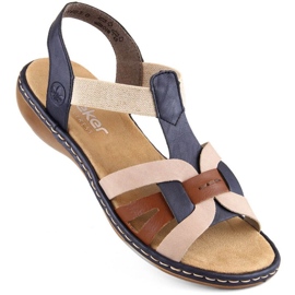 Sandalias cómodas Rieker W RKR662 multicolor Sandalias cómodas Rieker W RKR662 multicolor