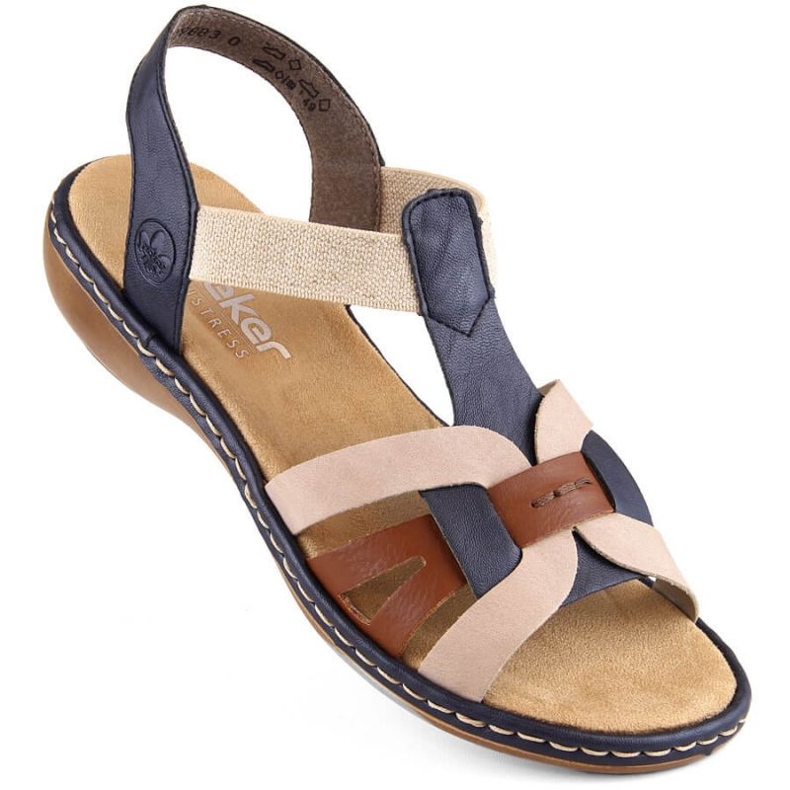 Sandalias cómodas Rieker W RKR662 multicolor