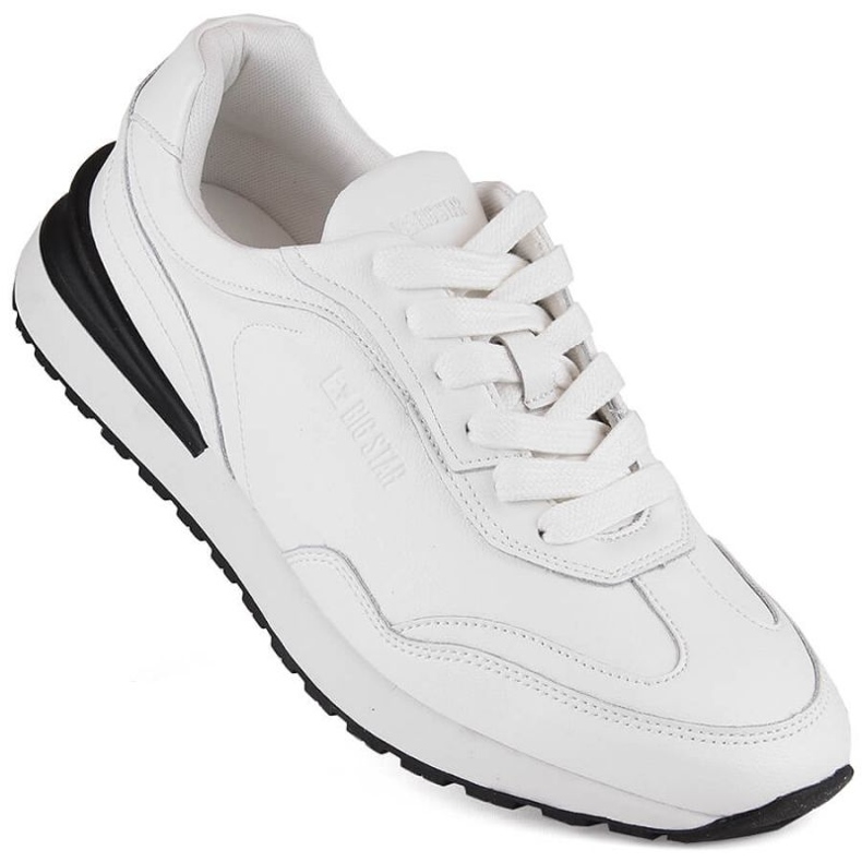 Deportivas Big Star INT1980B de piel blanco