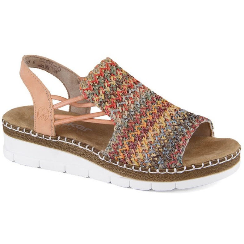 Sandalias cómodas Rieker W RKR669 multicolor