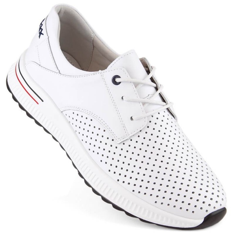Deportivas Filippo W PAW505 de piel blanco