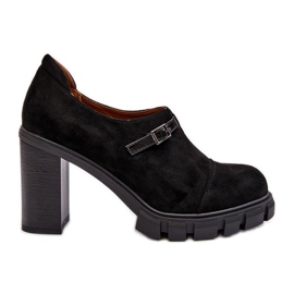Zapatos Tacón Mujer Tauina Negro