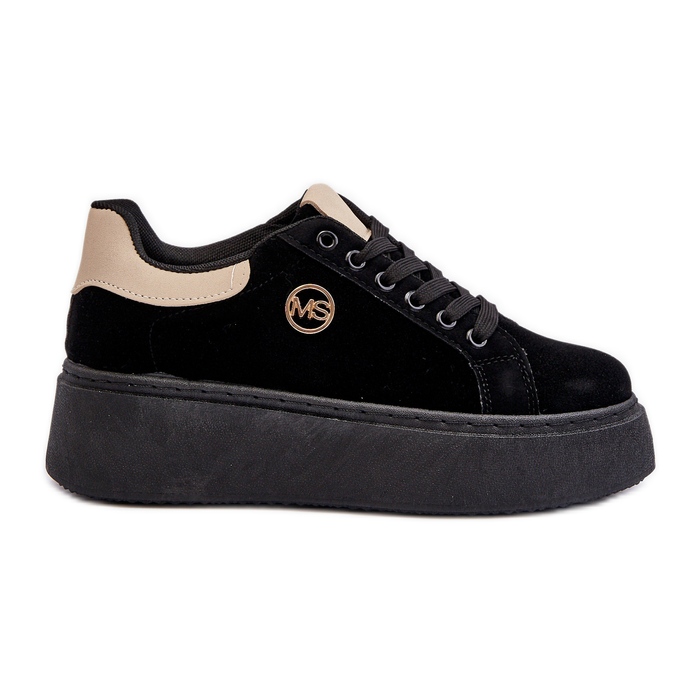 Zapatillas Mujer Plataforma Negro Eshen