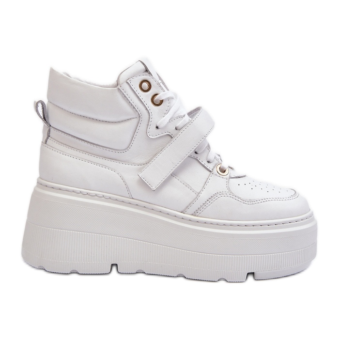 Zazoo 3450 Zapatillas Mujer Piel Blanco