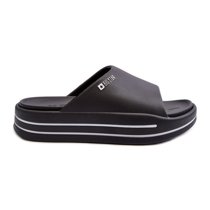 Chanclas de Mujer con Plataforma Big Star NN274A036 Negro