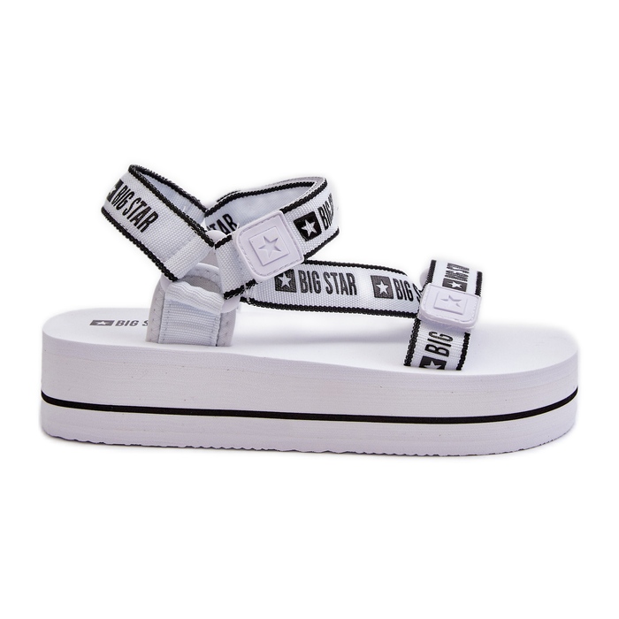 Sandalias Plataforma Mujer Big Star NN274A526 Blanco