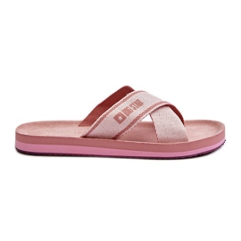 Chanclas de mujer Big Star NN274A058 Rosa rosado