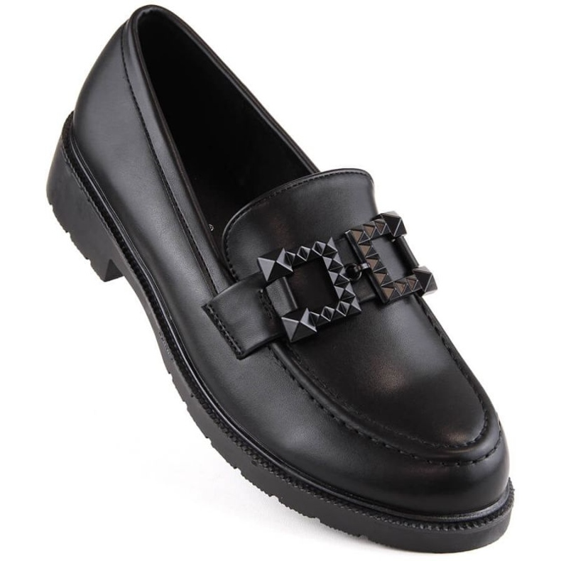 Zapatos con decoración S.Barski W OLI247 negro