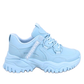 Bains zapatillas azules con cuña