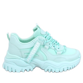 Bains zapatillas verdes con cuña