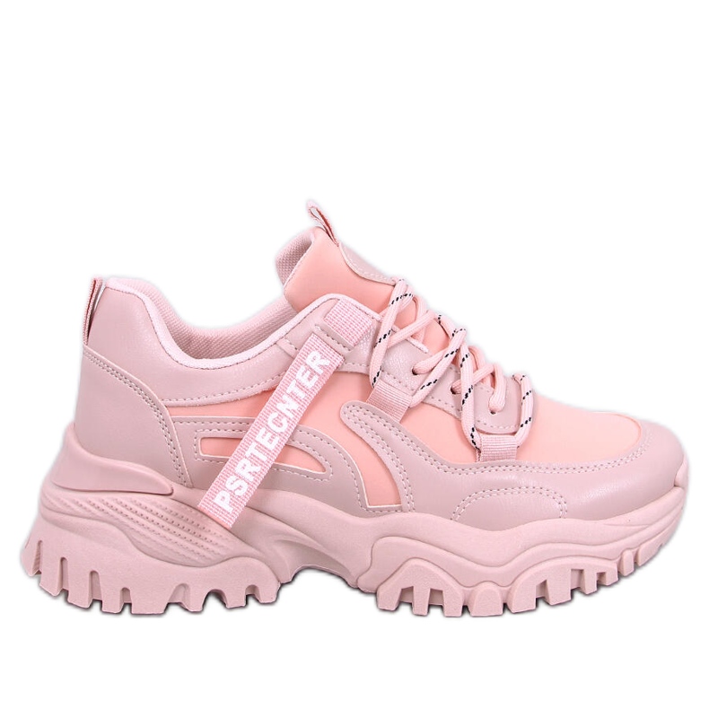 Bains Zapatillas cuña rosa rosado Bains Zapatillas cuña rosa rosado