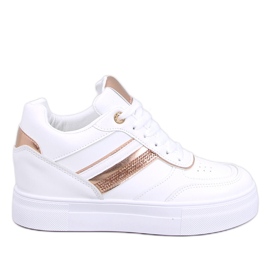Zapatillas con cuña Eyson BLANCO/CHAMPAGNE