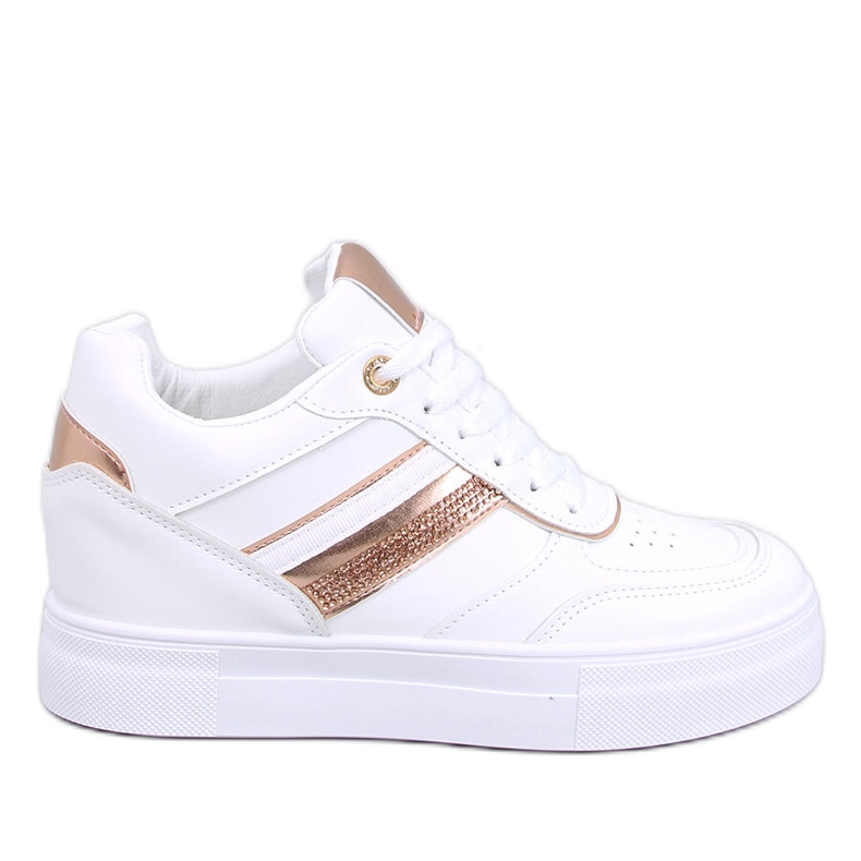 Zapatillas con cuña Eyson BLANCO/CHAMPAGNE
