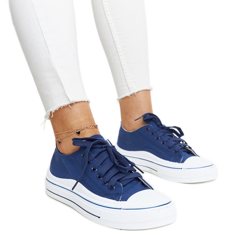 Deportivas plataforma Anbarin azul marino