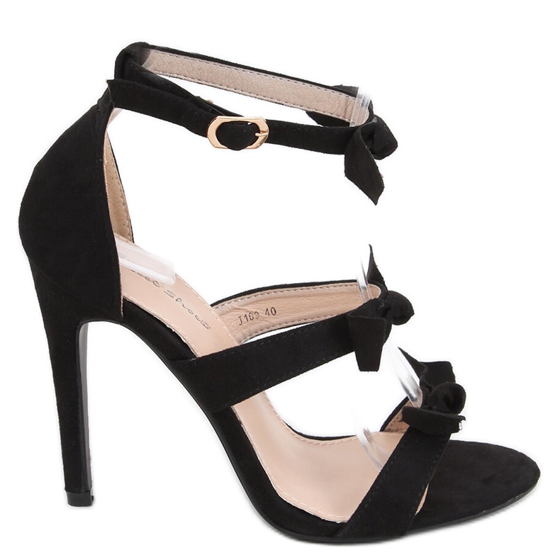 Sandalias tacón Celestia Negras negro