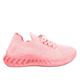 Neam Deportivas calcetín rosa rosado