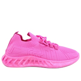 Neam Deportivas calcetín Fucsia Rosered rosa