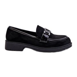 Mocasines Mujer Ante S.Barski HY3350A negro
