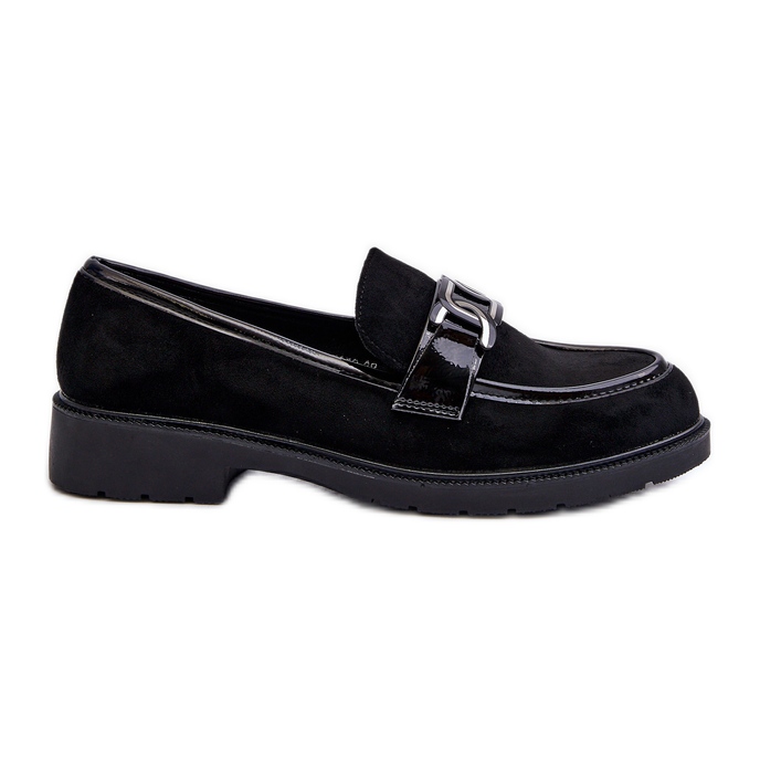 Mocasines Mujer Ante S.Barski HY3350A negro