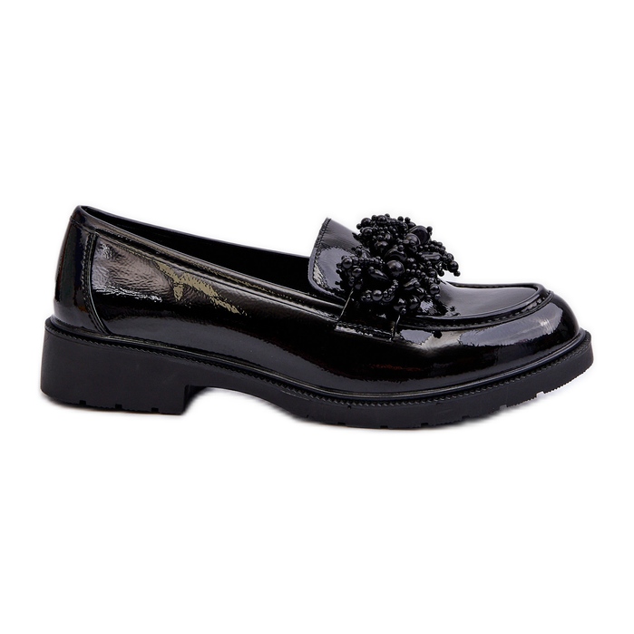 Mocasines Mujer Charol S.Barski HY369A Negro