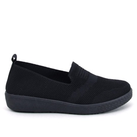 Zapatillas tipo calcetín Combe negras negro