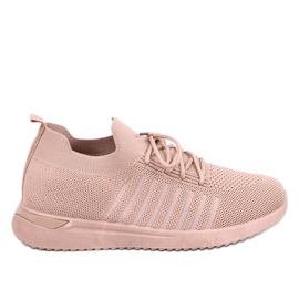 Zapatillas deportivas Sharpe Khaki tipo calcetín beige