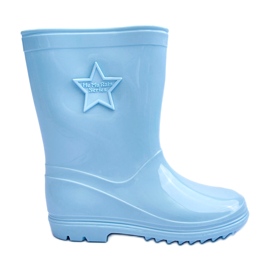 Galoshes de goma infantil azul Galoshes de goma infantil azul
