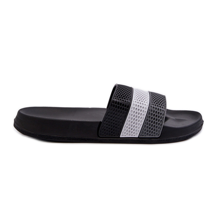 Chanclas Clásicas De Hombre Con Tiras Negro Sylri