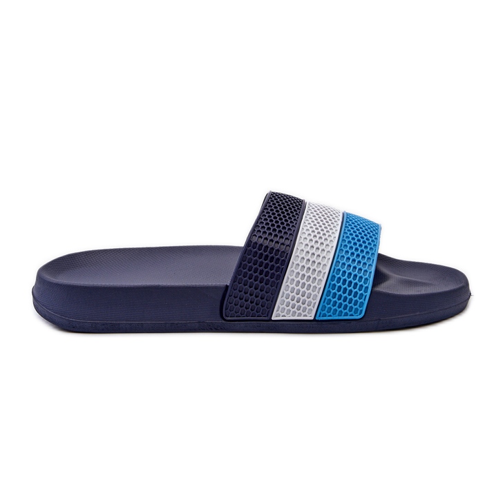 Chanclas Clásicas De Hombre Con Tiras, Azul Marino Sylri