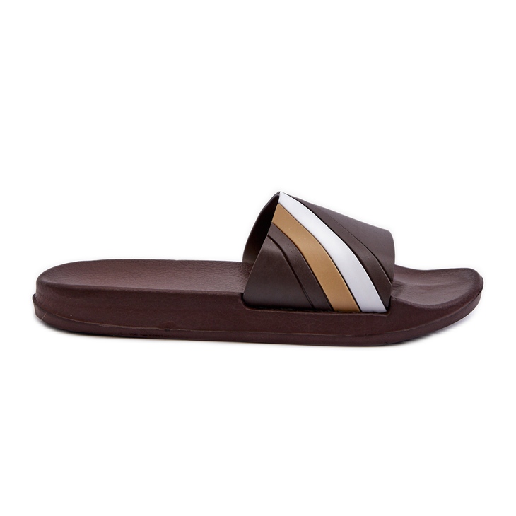 FK1 Chanclas Classic Light de hombre en color marrón Bemostom