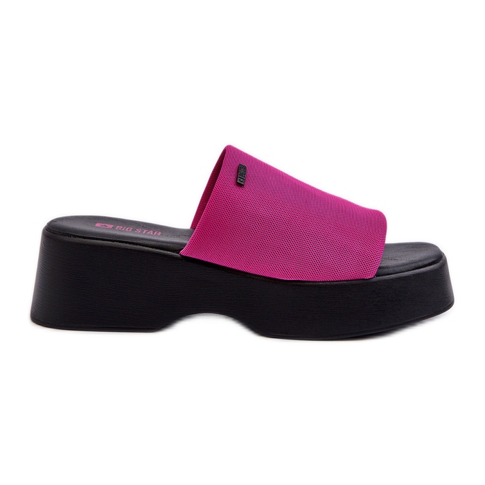 Chanclas de mujer Big Star NN274026 Fucsia rosado