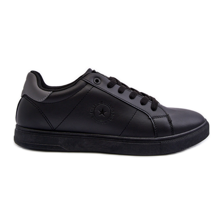 Zapatillas Bajas para Hombre Piel Ecológica Big Star NN174284 Negro Zapatillas Bajas para Hombre Piel Ecológica Big Star NN174284 Negro