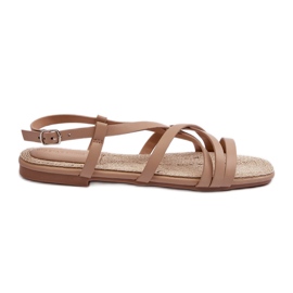 Sandalias Planas Mujer Big Star NN274012 Beige