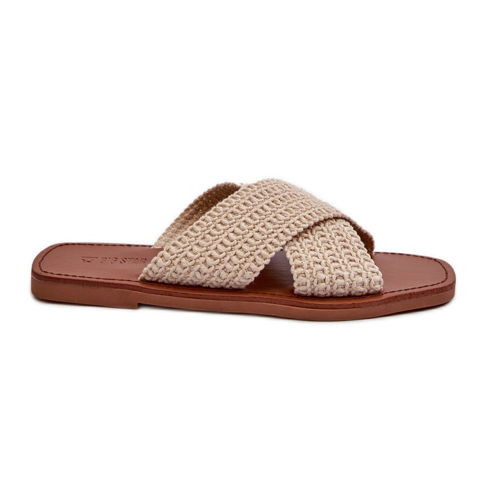 Zapatillas Planas Mujer Big Star NN274078 Beige