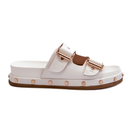 Chanclas de Mujer con Plataforma Big Star NN274081 Blanco