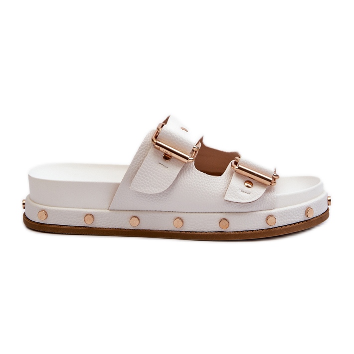 Chanclas de Mujer con Plataforma Big Star NN274081 Blanco