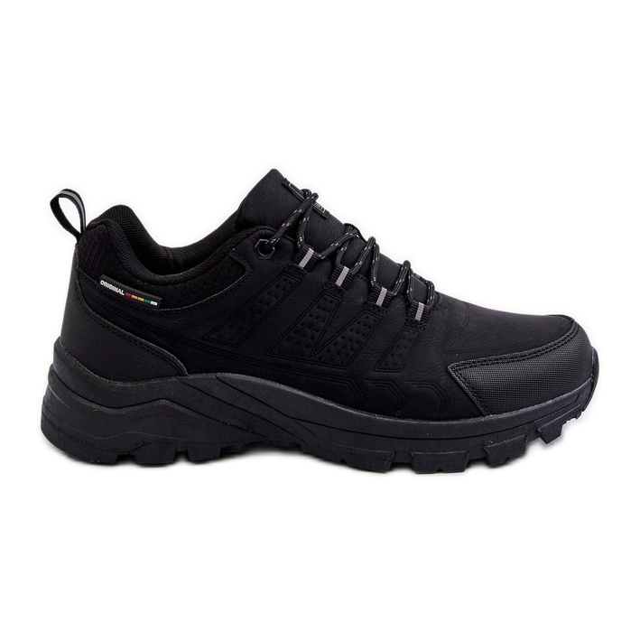 PE1 Zapatos de Senderismo Hombre Negro McBraun
